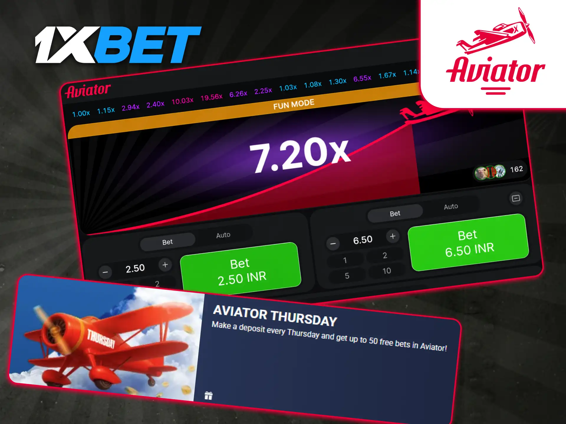 1xbet website cashier interface supporting INR deposits and casino games lobby.