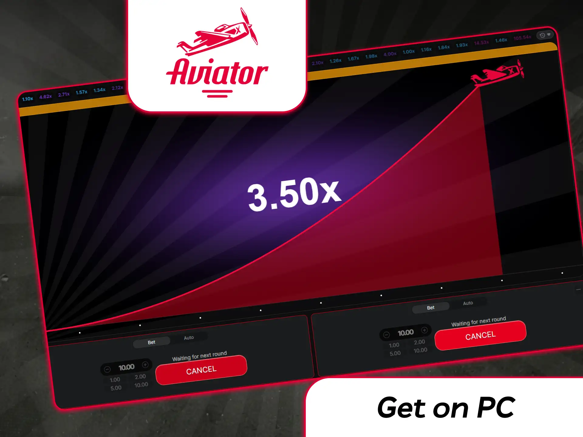 Install the desktop software to use the Aviator cheat on your PC.