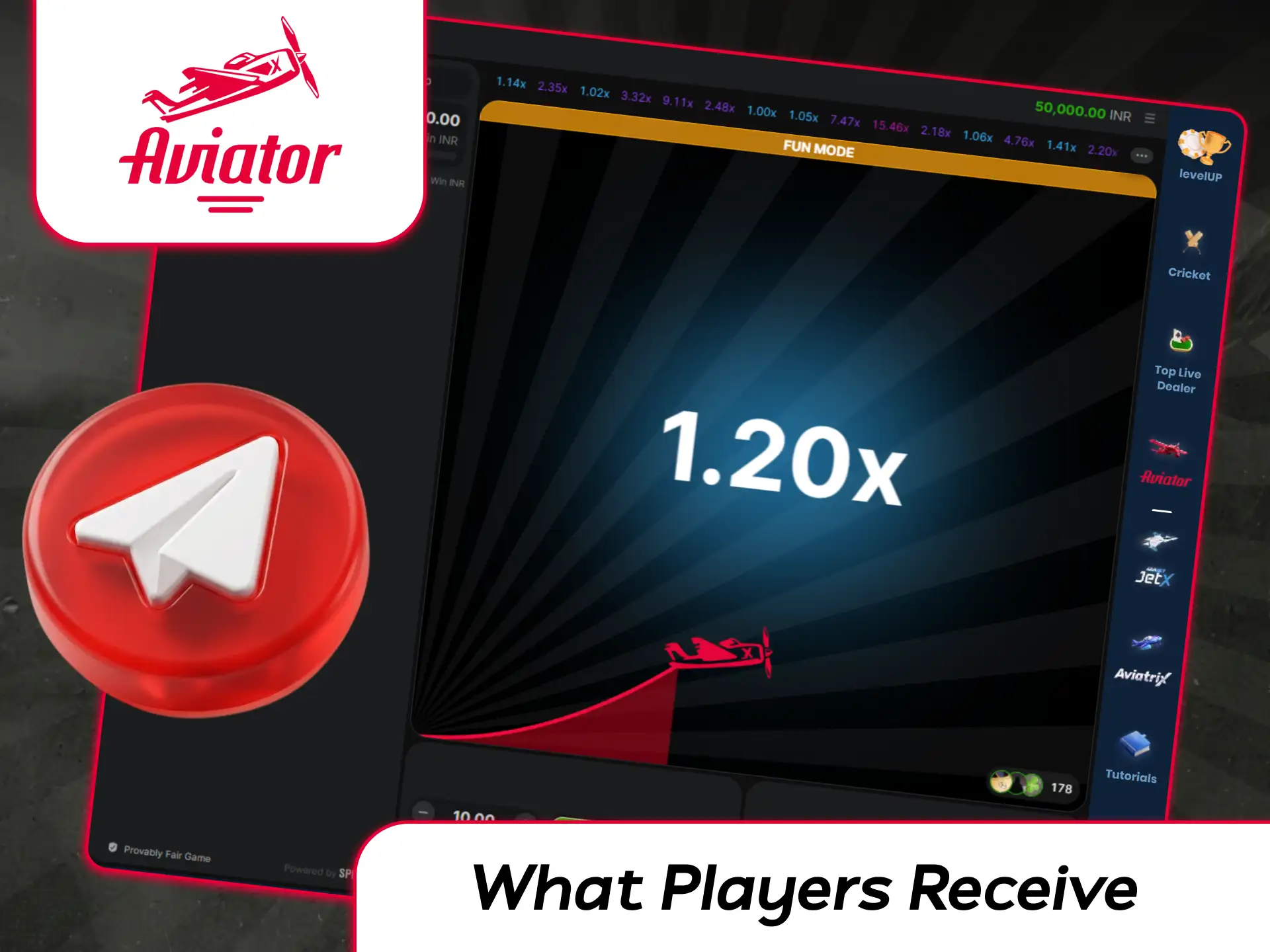 Aviator Telegram channel feed showing signal alerts, predictor links, and multiplier strategy tips.